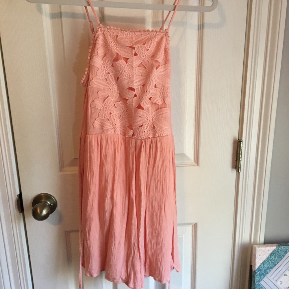 Peach Romper